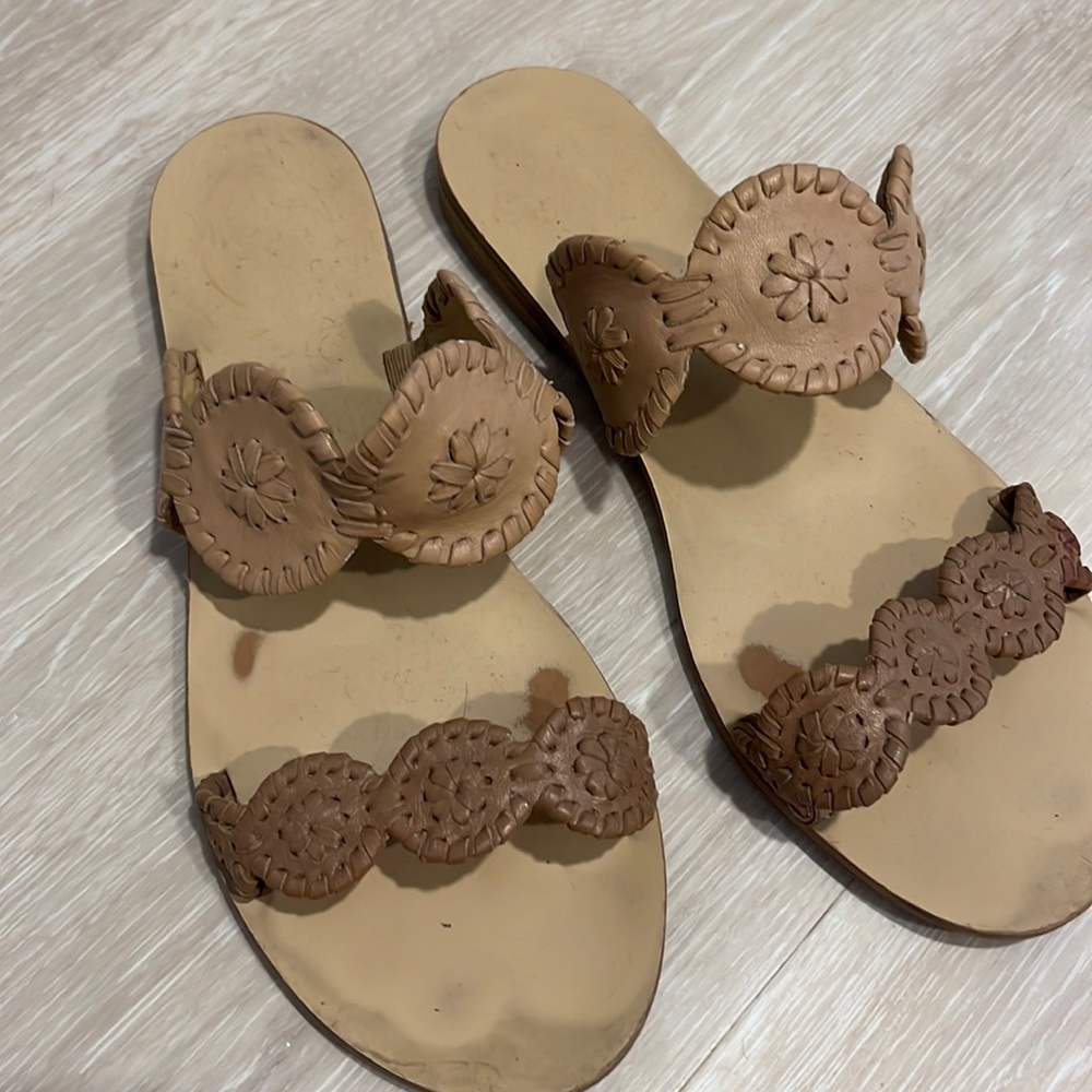 Jack Rogers brown sandals